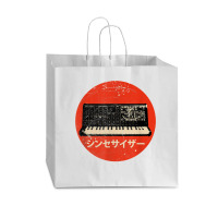 Vintage Synthesizer   Japanese Analog Retro T Shirt Vogue Paper Bag - 16 X 6 X 12 | Artistshot