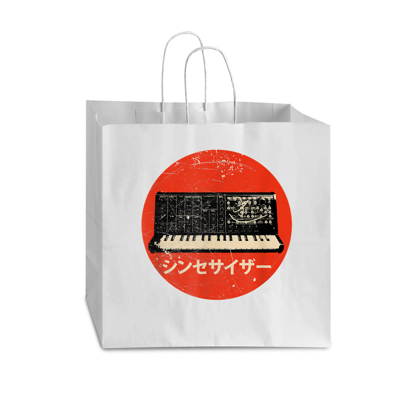 Vintage Synthesizer   Japanese Analog Retro T Shirt Vogue Paper Bag - 16 X 6 X 12 | Artistshot