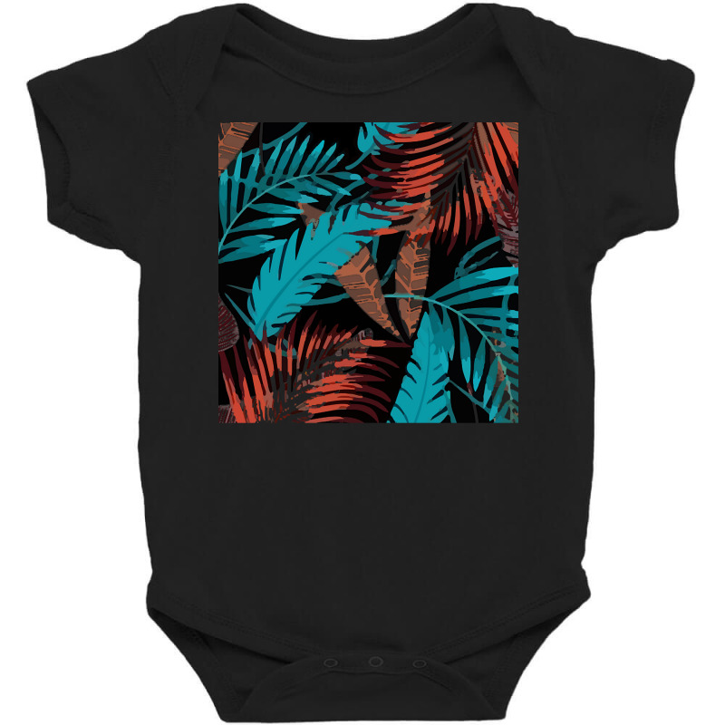 Jungle T  Shirt Jungle Paradise Botanical T  Shirt Baby Bodysuit by vhoeger208 | Artistshot