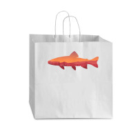 Fly Fishing Tshirt, Trout Fishing Tee, Fishing Lover T Shirt Vogue Paper Bag - 16 X 6 X 12 | Artistshot