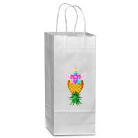 Swinger Upside Down Pineapple Gifts T  Shirt Swinger Upside Down Pinea Wine Paper Bag - 5 1/2 X 3 1/4 X 13 | Artistshot