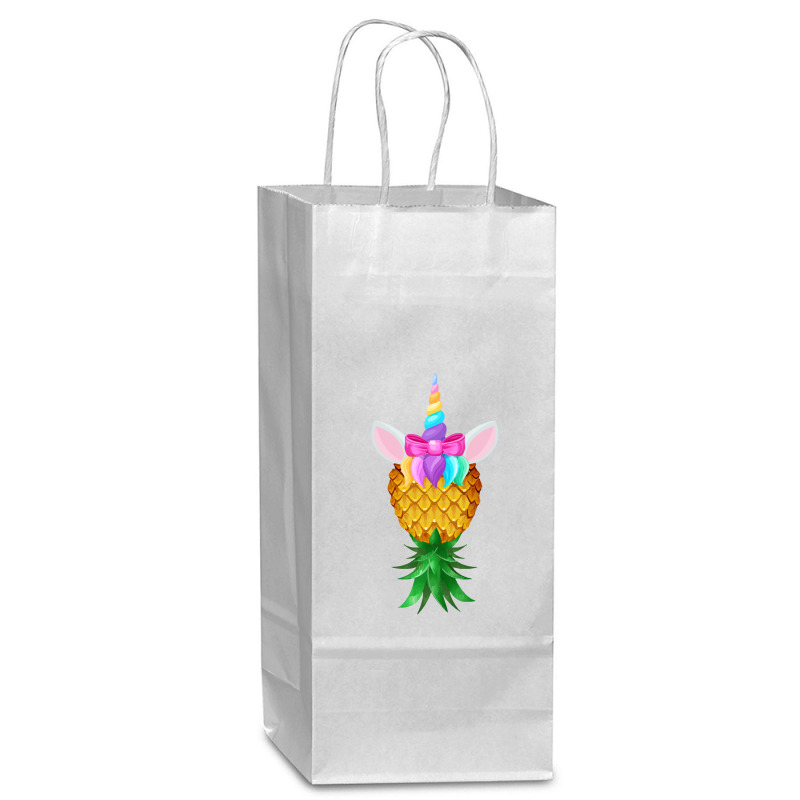 Swinger Upside Down Pineapple Gifts T  Shirt Swinger Upside Down Pinea Wine Paper Bag - 5 1/2 X 3 1/4 X 13 | Artistshot