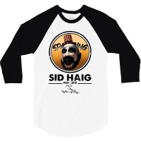 Rip Sid Haig 3/4 Sleeve Shirt | Artistshot