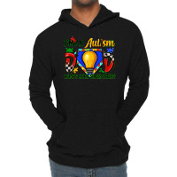 Im An Autism Dad Whats Your Superpower Lightweight Hoodie | Artistshot