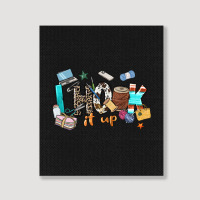 I Hook It Up Sewing Portrait Canvas Print | Artistshot