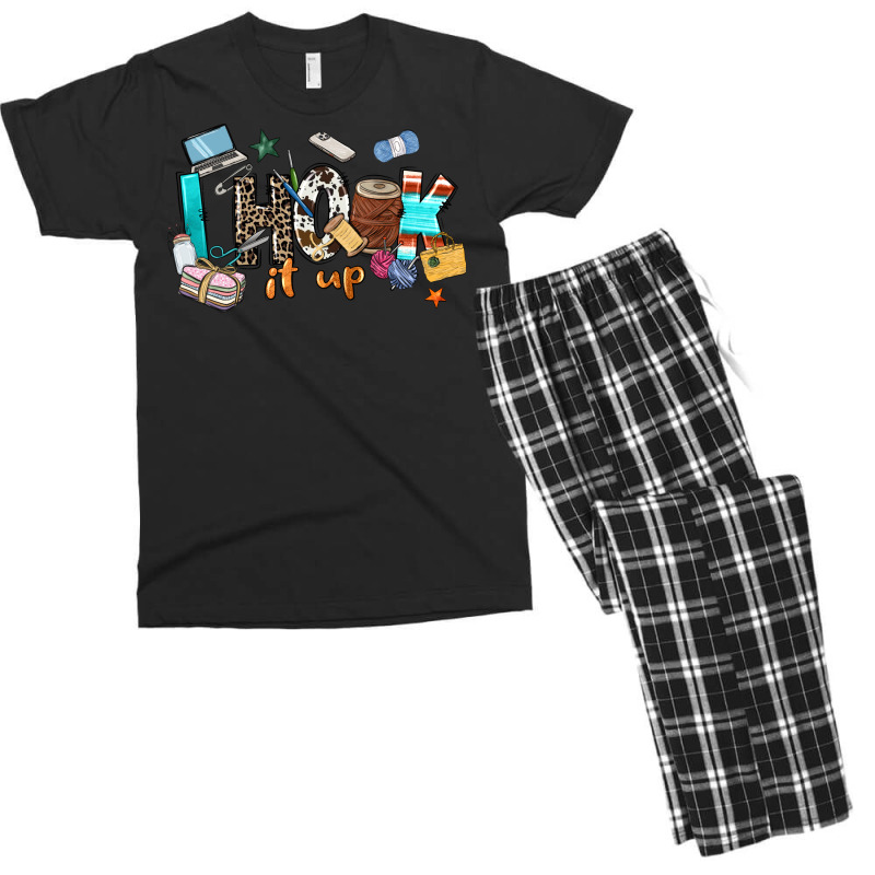 I Hook It Up Sewing Men's T-shirt Pajama Set | Artistshot