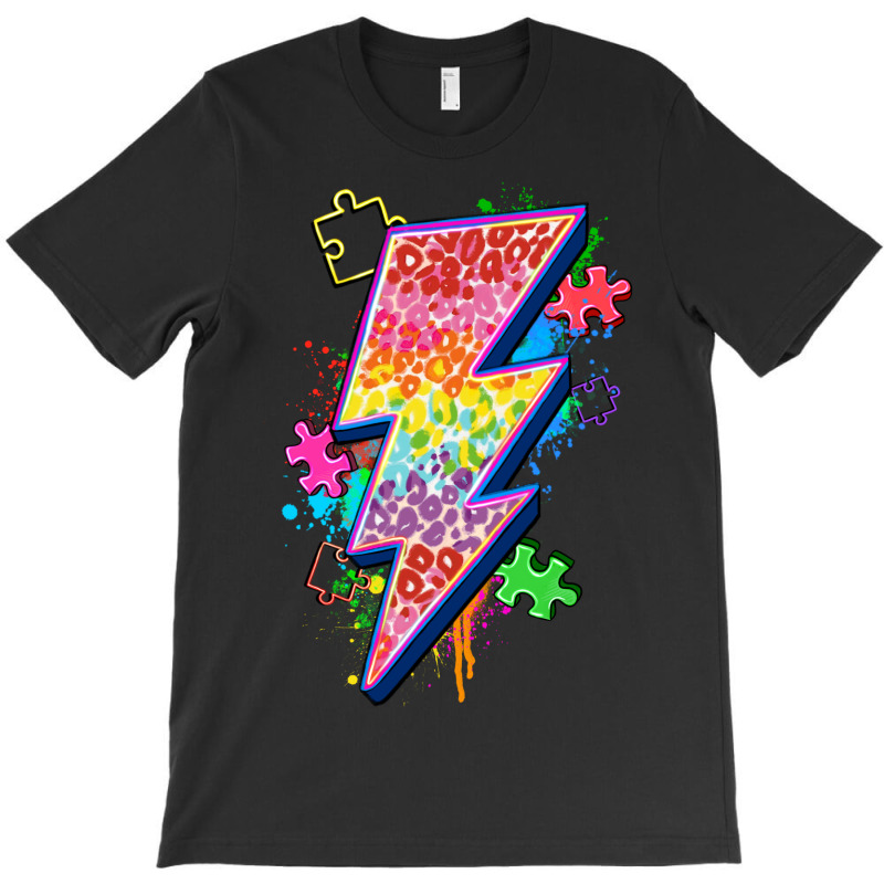 Lightning Bolt Autism T-shirt | Artistshot