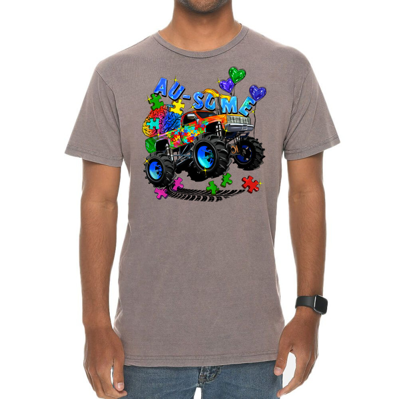 Monster Truck Au Some Vintage T-shirt | Artistshot