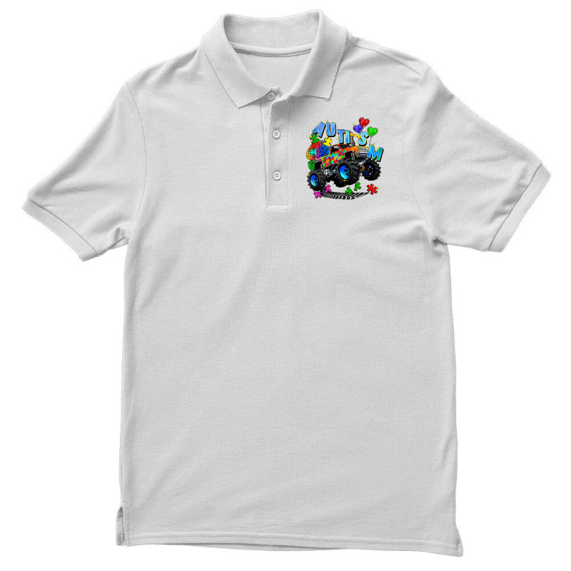 Monster Truck Autism Men's Polo Shirt | Artistshot