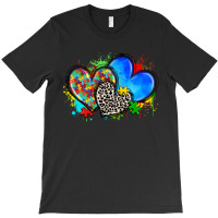 Autism Hearts T-shirt | Artistshot