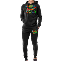 Autism Is Not A Disability Its A Different Ability Hoodie & Jogger Set | Artistshot