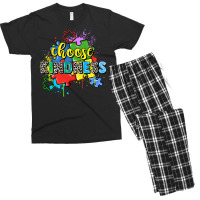 Choose Kindness Men's T-shirt Pajama Set | Artistshot