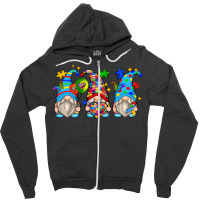 Autism Gnomes Zipper Hoodie | Artistshot