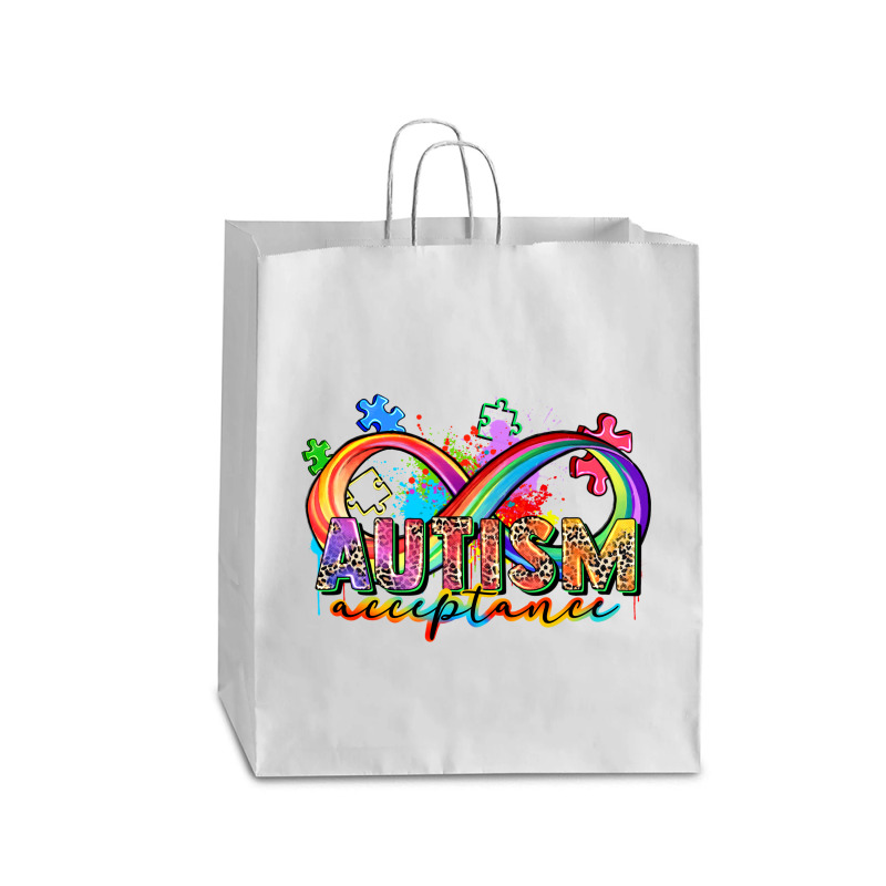 Autism Acceptance Queen Paper Bag - 16 X 6 X 19 1/4 | Artistshot