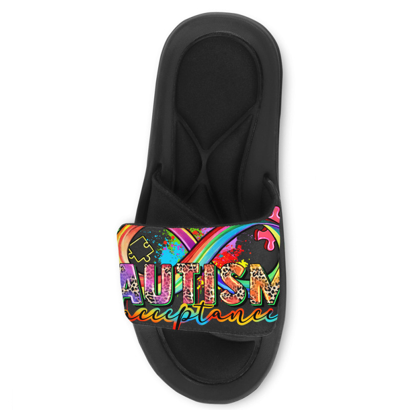 Autism Acceptance Slide Sandal | Artistshot