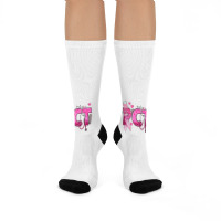 Breast Cancer Pct Patient Care Technician Crew Socks | Artistshot