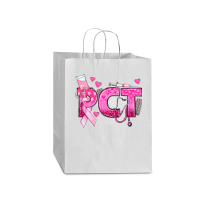 Breast Cancer Pct Patient Care Technician Mart Paper Bag -13 X 7 X 17 | Artistshot