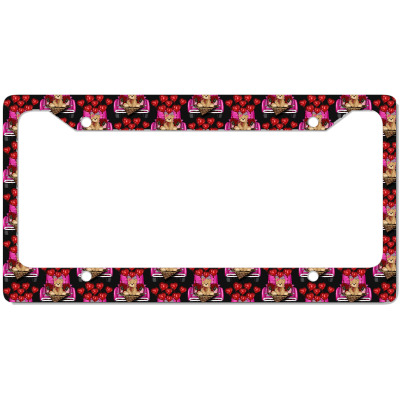 Valentines Day Tedybear Truck License Plate Frame By Ranaportraitstore ...