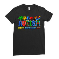 Autism Accept Understand Love Ladies Fitted T-shirt | Artistshot