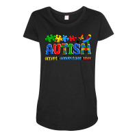 Autism Accept Understand Love Maternity Scoop Neck T-shirt | Artistshot