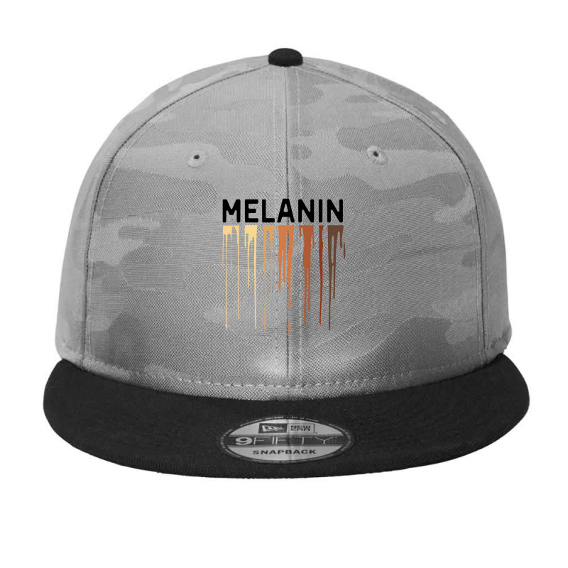 Drippin Melanin Camo Snapback | Artistshot