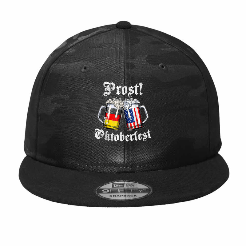 Prost Beer German American Flag Prost Oktoberfest 2022 T Shirt Camo Snapback by JerrodHeathGaylon | Artistshot