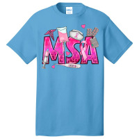 Breast Cancer Msa Medical Support Assistant Basic T-shirt | Artistshot