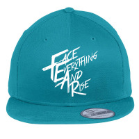 Papa Roach Face Everything And Rise Flat Bill Snapback Cap | Artistshot