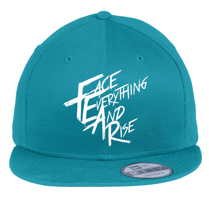 Papa Roach Face Everything And Rise Flat Bill Snapback Cap | Artistshot