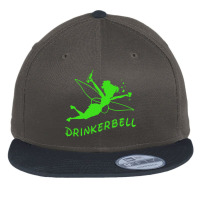 Tinkerbell Drink Flat Bill Snapback Cap | Artistshot