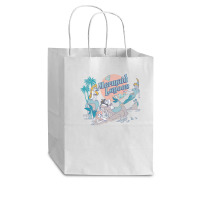 Peter Pan Distressed Mermaid Lagoon Cub Paper Bag - 8 X 4 1/2 X 10 1/4 | Artistshot