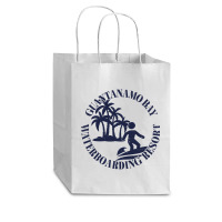 Waterboardingresort In Guantanamo Bay Tailliertes Cub Paper Bag - 8 X 4 1/2 X 10 1/4 | Artistshot