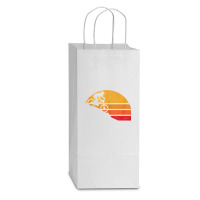 Mountain Bike Vintage Mtb Downhill Biking Cycling Biker Gift Tank Top Double Wine Paper Bag - 6 1/2 X 3 1/2 X 12 3/8 | Artistshot