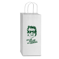 Dollar Dollar Bill Kirill Double Wine Paper Bag - 6 1/2 X 3 1/2 X 12 3/8 | Artistshot