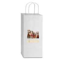 The-original,founding,fathers,natives,american,t-shirt Double Wine Paper Bag - 6 1/2 X 3 1/2 X 12 3/8 | Artistshot