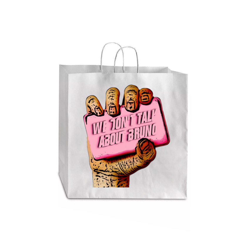 We Don't Talk About Jumbo Paper Bag - 18 X 7 X 18 3/4 | Artistshot