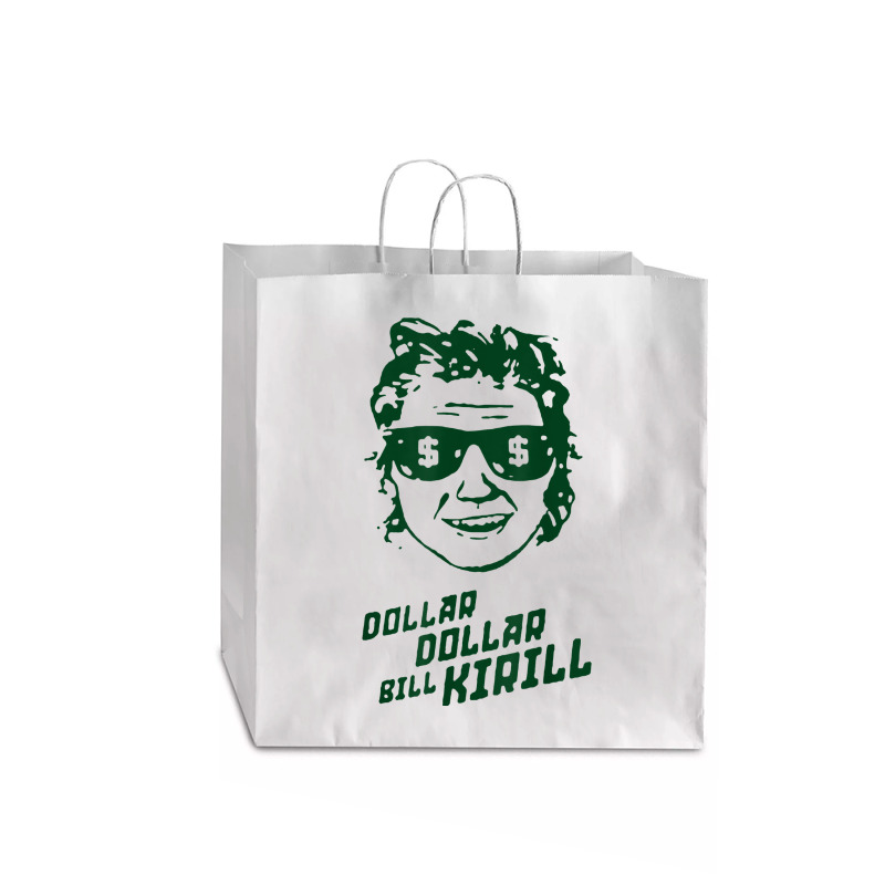 Dollar Dollar Bill Kirill Jumbo Paper Bag - 18 X 7 X 18 3/4 | Artistshot