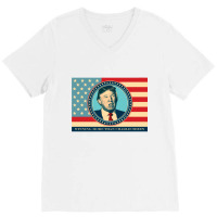 Donald Trump For President V-neck Tee | Artistshot