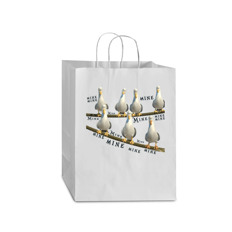 Mine! Seagulls From Finding Nemo Mart Paper Bag -13 X 7 X 17 | Artistshot