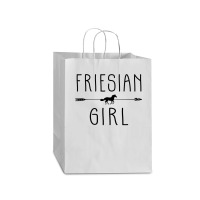 Friesian Horse Girl  Gifts Horses Lover Riding Racing Mart Paper Bag -13 X 7 X 17 | Artistshot