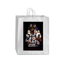 Mens Best Buddy Cop Gift Men Queen Paper Bag - 16 X 6 X 19 1/4 | Artistshot