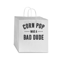 Corn Pop Was A Bad Dude T Shirt Star Paper Bag - 13 X 7 X 13 | Artistshot