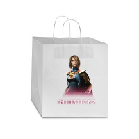 Injustice 2   Supergirl Supergirl Star Paper Bag - 13 X 7 X 13 | Artistshot