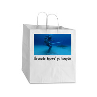 Crusade Knows No Bounds Classic Take Out Paper Bag - 14 X 10 X 15 1/2 | Artistshot