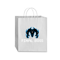 Final Boss Team Traveler Paper Bag -13 X 6 X 15 3/4 | Artistshot