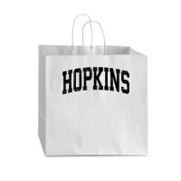 Hopkins Minnesota Mn Vintage Athletic Sports Black Design T Shirt Vogue Paper Bag - 16 X 6 X 12 | Artistshot