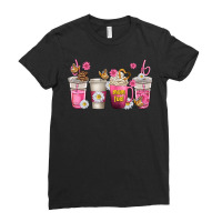 Mom Fuel Coffee Cups Ladies Fitted T-shirt | Artistshot