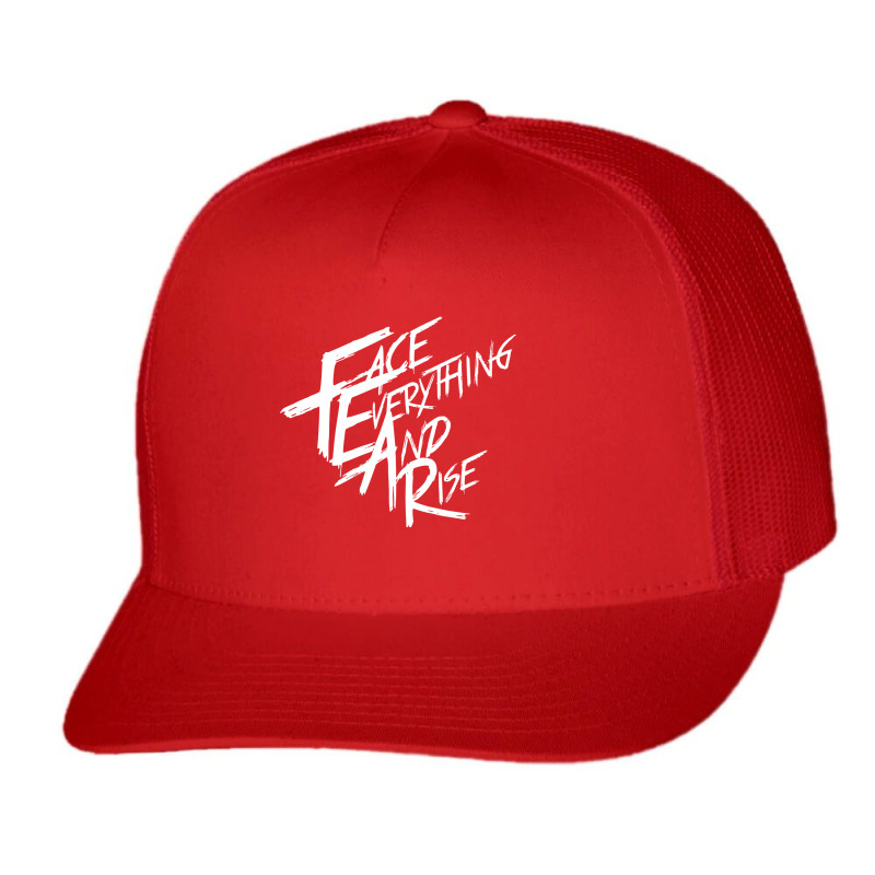 Papa Roach Face Everything And Rise Trucker Cap | Artistshot