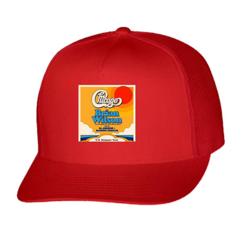 Chicago And Brian Wilson Summer Trucker Cap | Artistshot