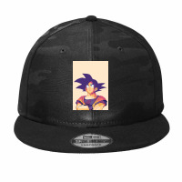 Goku Camo Snapback | Artistshot